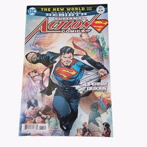 DC Action Comics Superman Reborn #977 Comic Book Collector Bagged Boarded